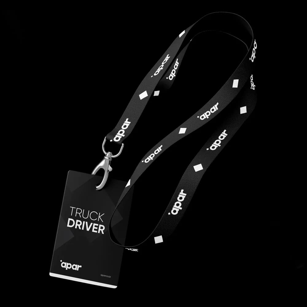 APAR əməkdaş kartı və lanyard