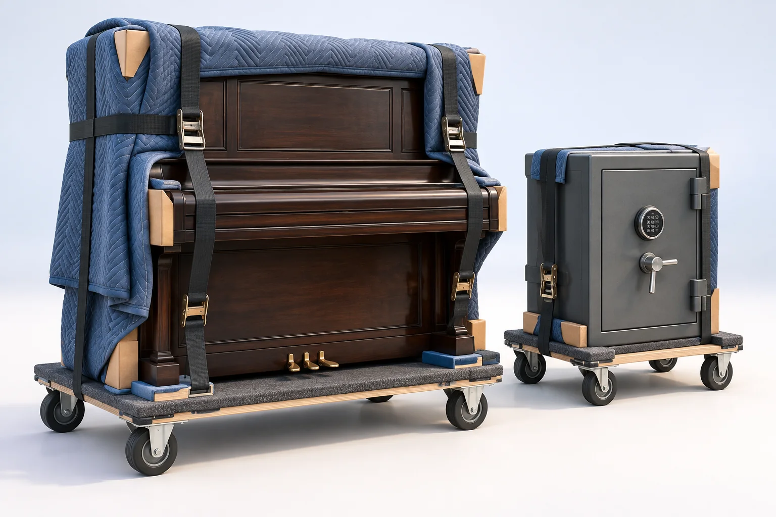 Seyf, piano və ağır əşyaların daşınması: nələri bilməlisiniz?